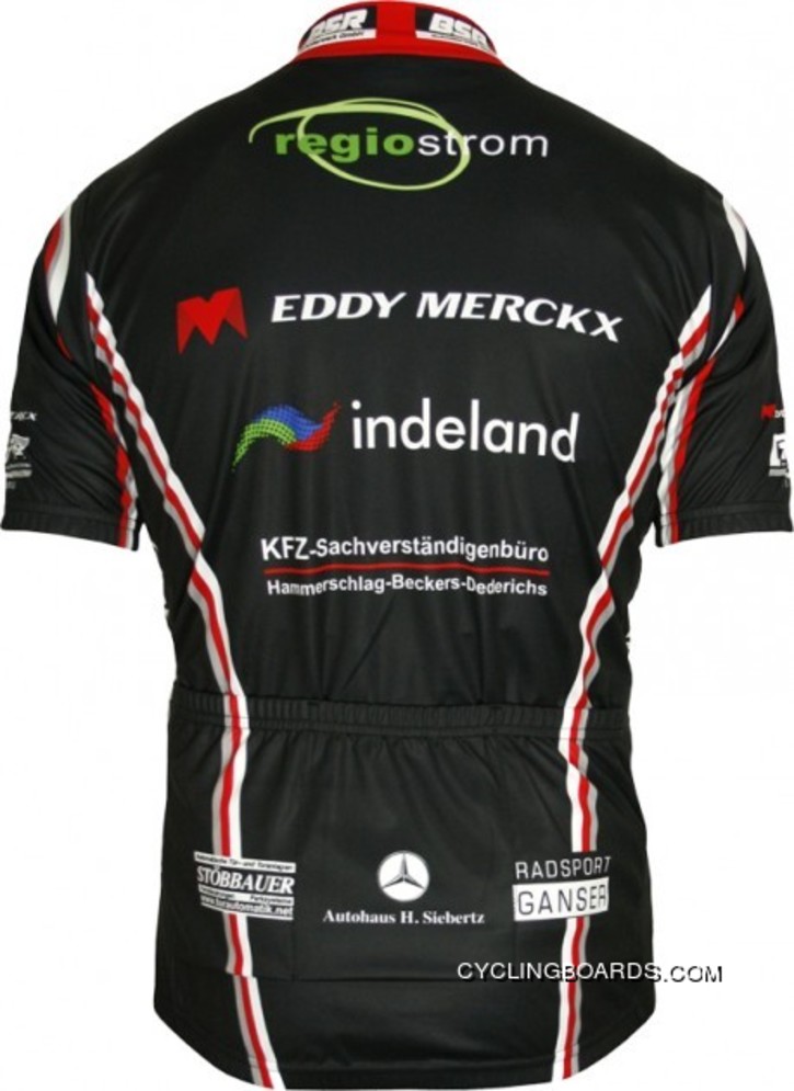 Free Shipping EDDY MERCKX INDELAND 2011 Radsport-Profi-Team - Short Sleeve Jersey TJ-719-0257