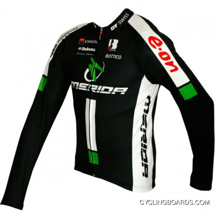Merida 2011 Biemme Radsport-Profi-Team - Long Sleeve Jersey TJ-568-2876 New Year Deals