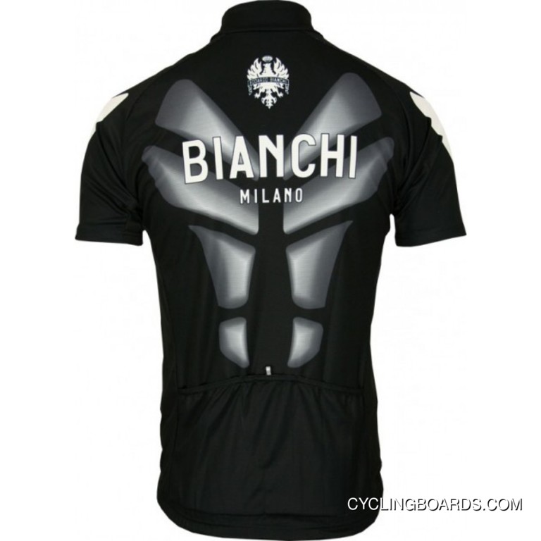Bianchi Milano Short Sleeve Jersey (Long Zipper) - Resegone Tj-520-9179 Free Shipping