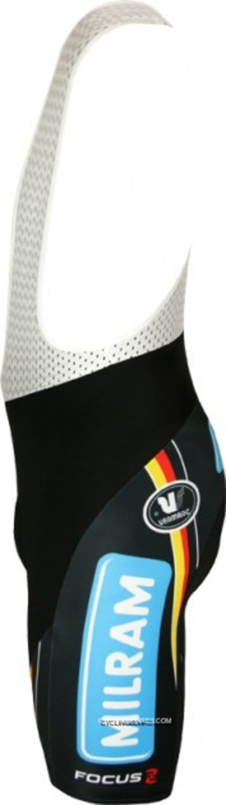 For Sale Milram German Champion 2010 Cycling Bib Shorts TJ-205-6470