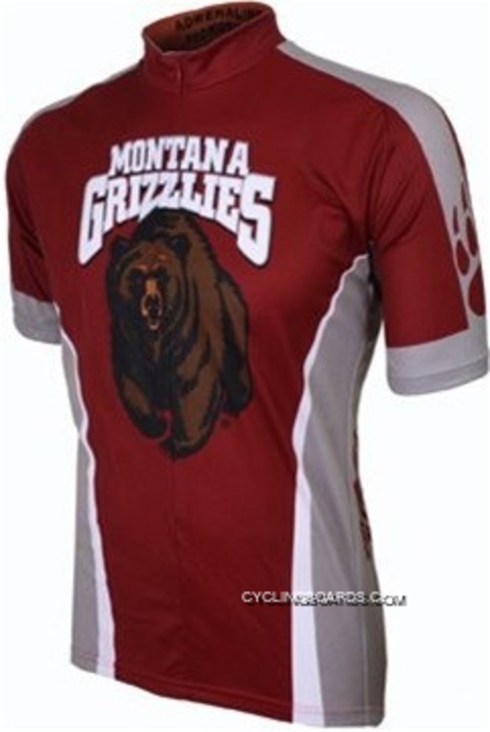 Um University Of Montana Grizzlies Cycling Short Sleeve Jersey Tj-539-7274 New Release