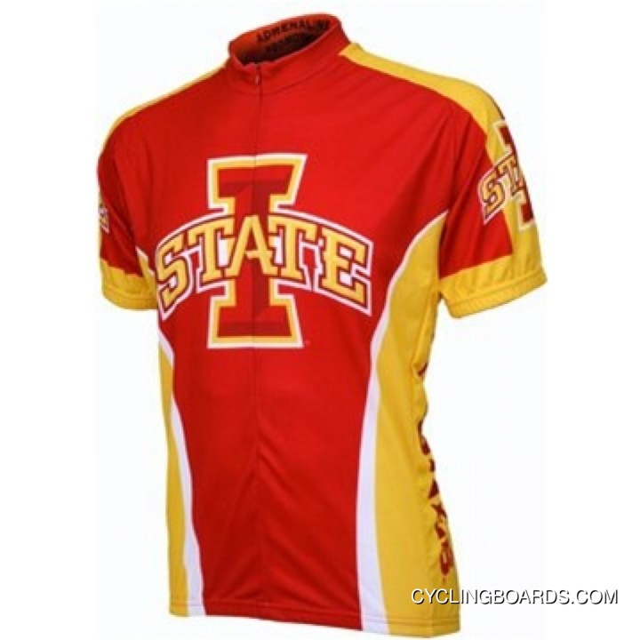 Outlet Iowa State University Cyclones Cycling Jersey TJ-261-4914