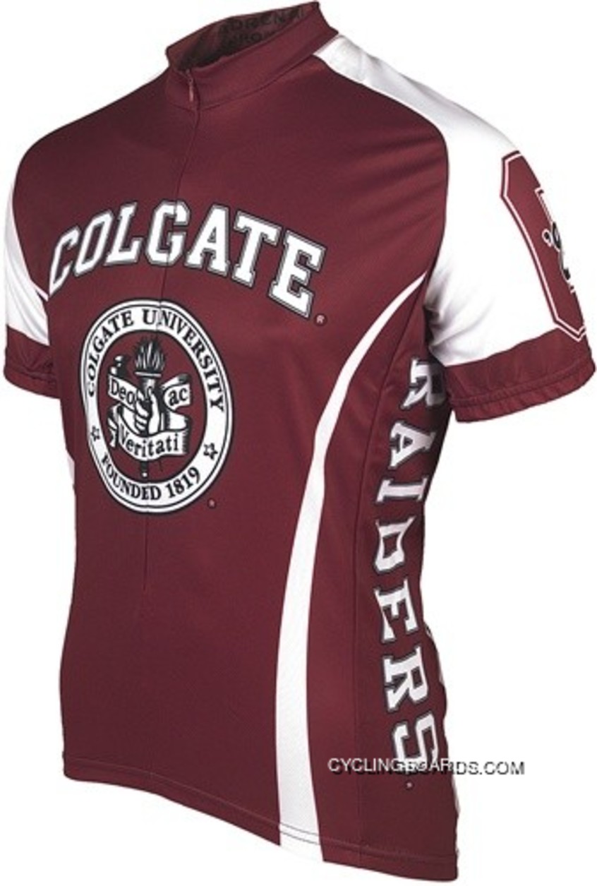 Colgate University Cycling Jersey Tj-389-9232 Free Shipping