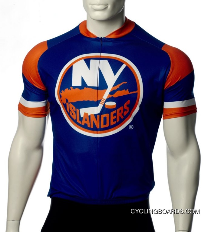 New York Islanders Cycling Jersey Short Sleeve Tj-084-3351 Discount