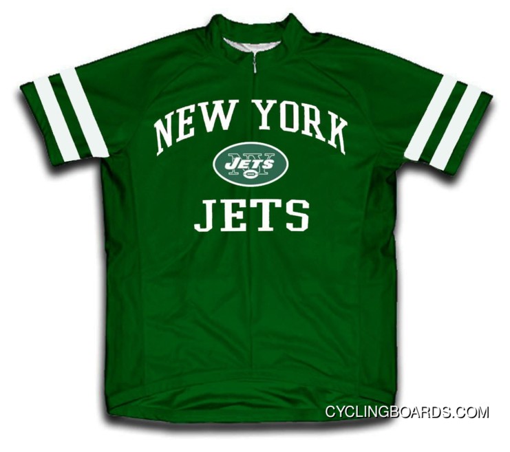 For Sale NFL NEW YORK JETS Short Sleeve Cycling Jersey Bike Clothing TJ-295-8019