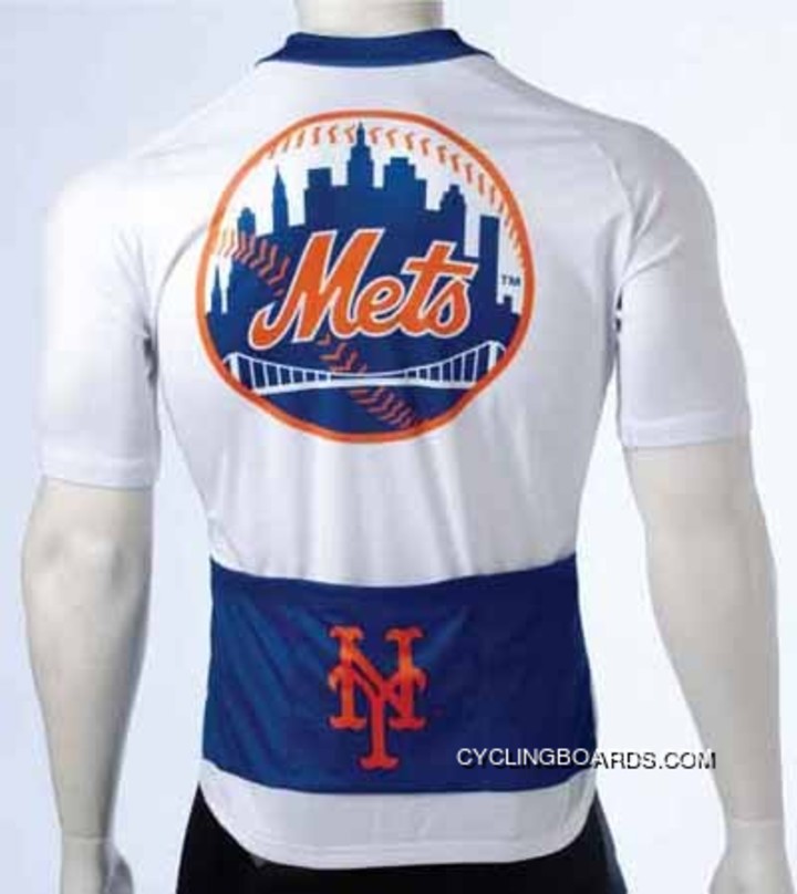 Mlb New York Mets Cycling Jersey Short Sleeve Tj-918-4172 New Year Deals