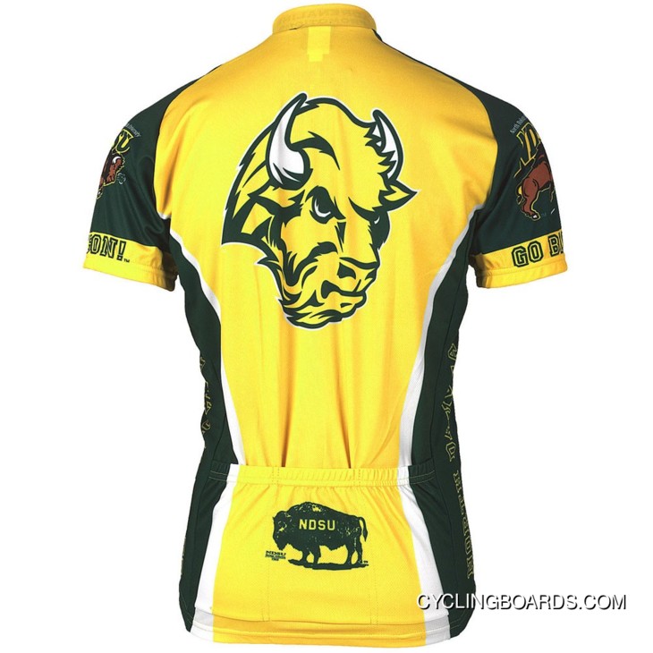 Ndsu North Dakota State University Bison Cycling Jersey Tj-061-0272 New Style