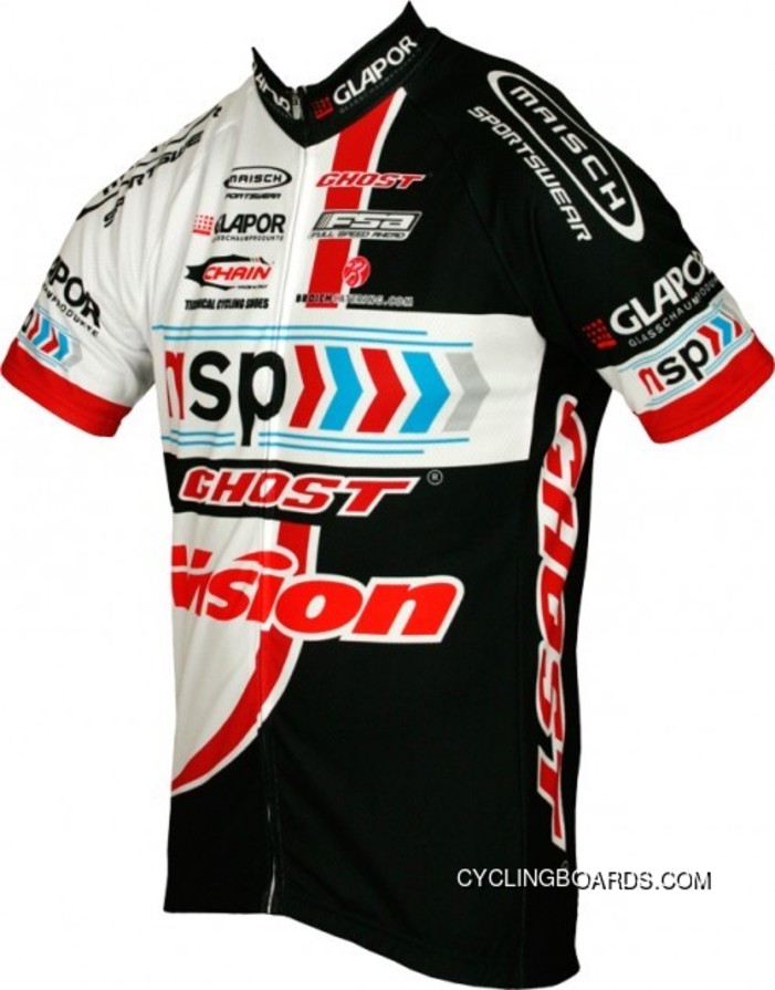 NSP-GHOST 2012 Maisch Radsport-Profi-Team Short Sleeve Jersey TJ-645-6307 For Sale