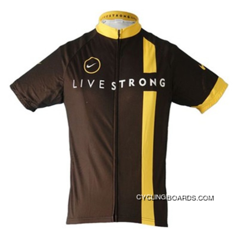 2011 Livestrong Cycling Short Sleeve Jersey Free Shipping