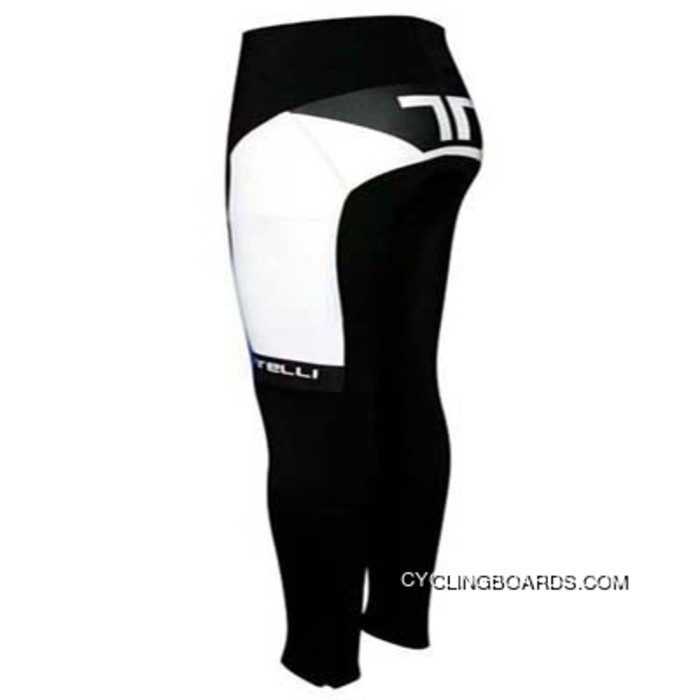 2011Castelli Team Cycling Winter Tights White Black Latest