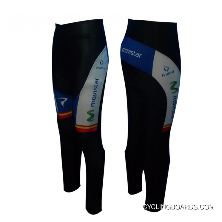 Movistar 2012 Spanish Champion Cycling Winter Pants Latest