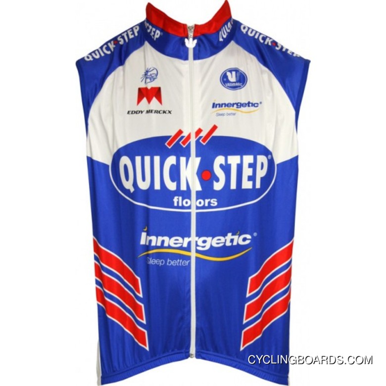 QUICKSTEP 2011 Vermarc Radsport-Profi-Team- Sleeveless Jersey Vest New Style