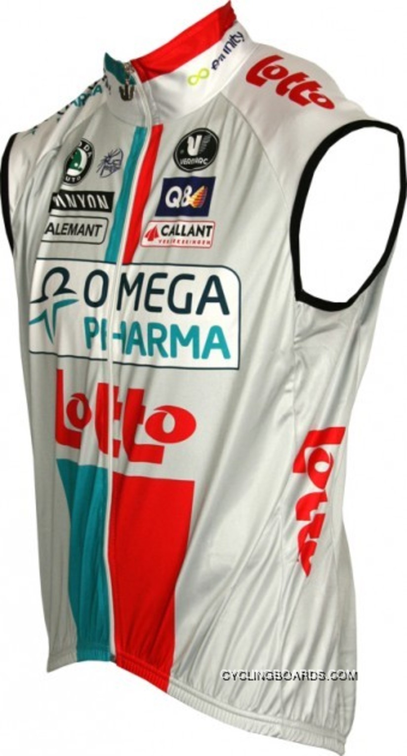 OMEGA PHARMA-LOTTO 2011 Vermarc Radsport-Profi-Team- Sleeveless Jersey Vest Coupon