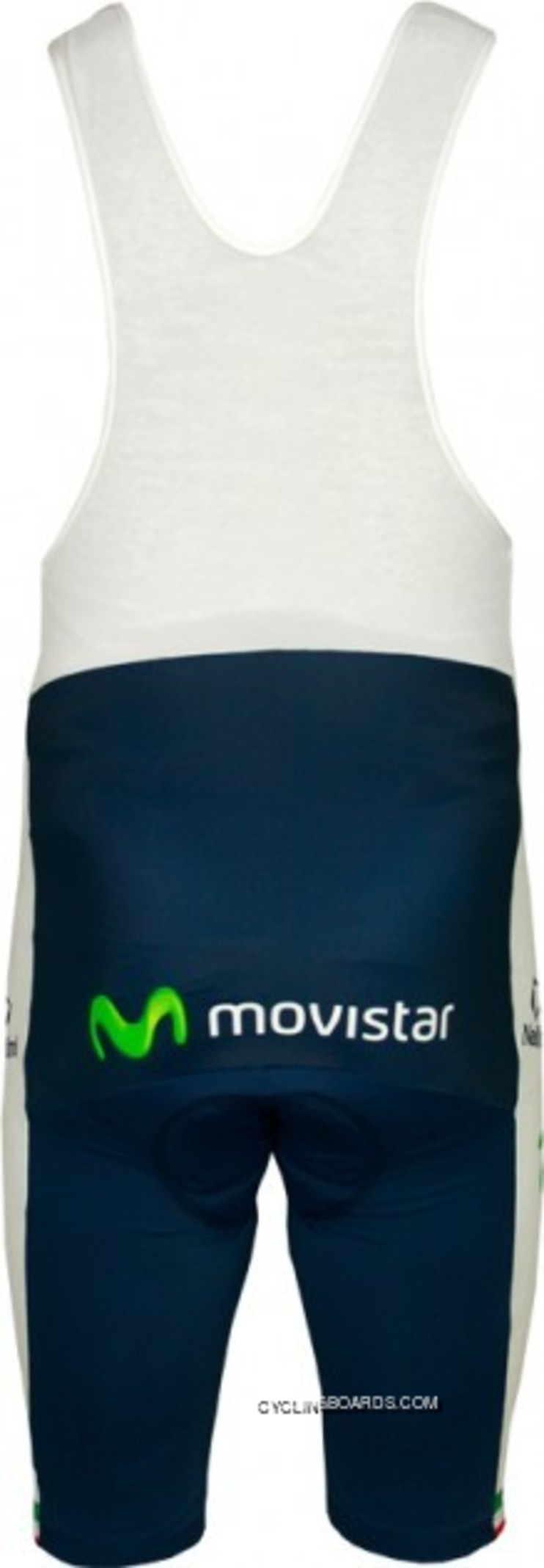 Movistar Italienischer Meister 2012 Bib Shorts - Radsport-Profi-Team Free Shipping