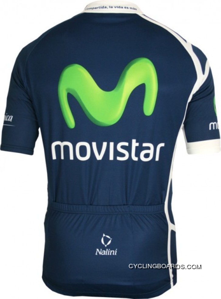 Movistar 2011 Radsport-Profi-Team Short Sleeve Jersey Best