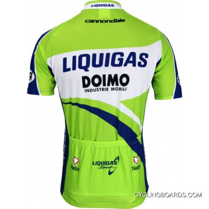 Liquigas - Tour 2010 Radsport-Profi-Team Short Sleeve Jersey Latest