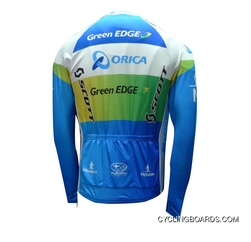 2012 Orica Greenedge Cycling Long Sleeve Jersey For Sale