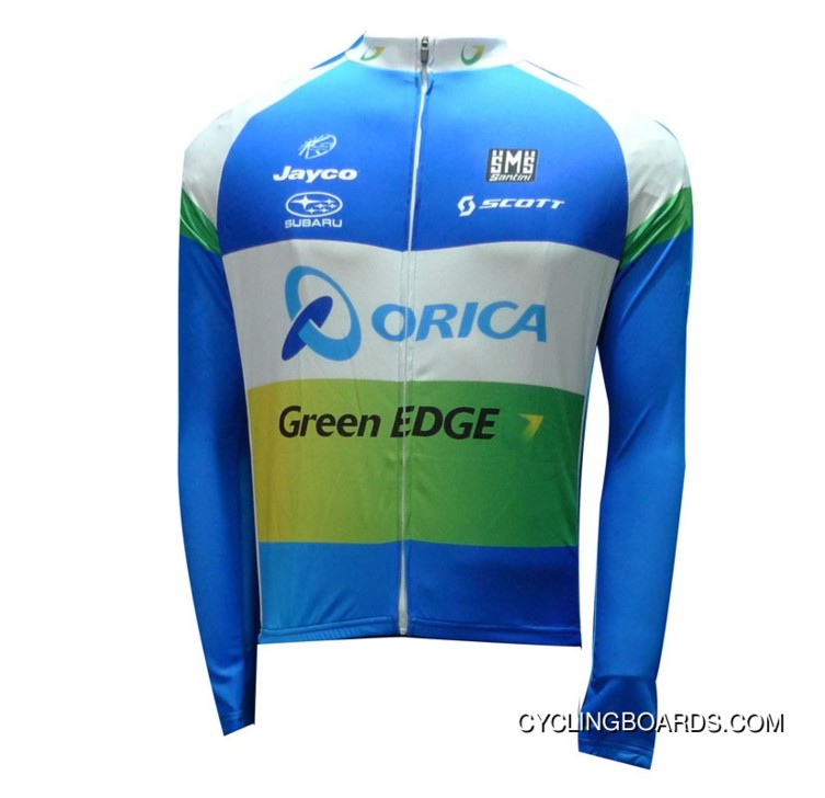 2012 Orica Greenedge Cycling Long Sleeve Jersey For Sale