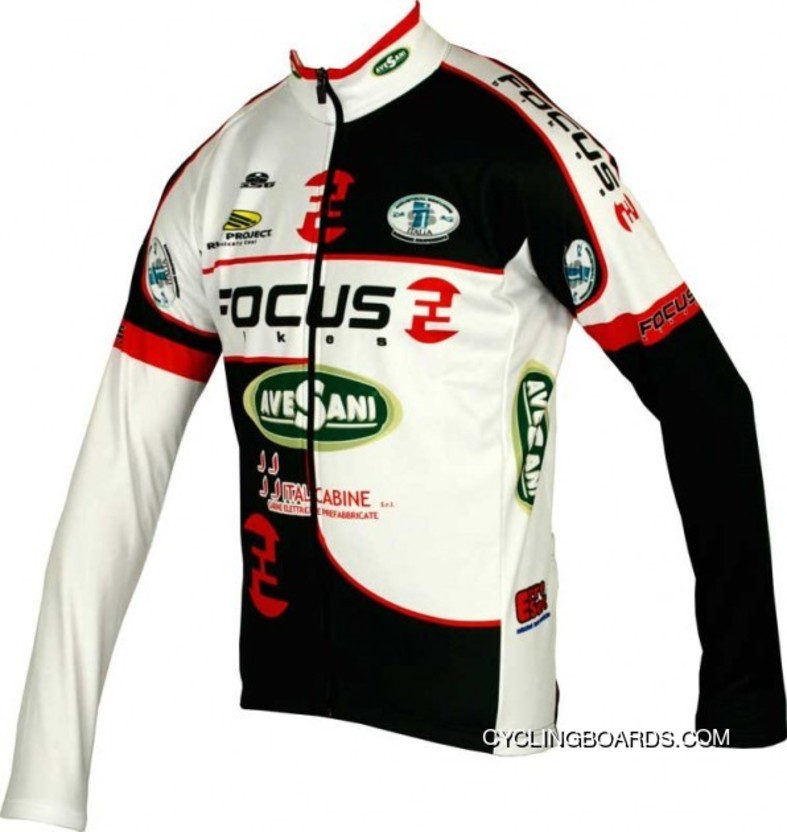 Focus Italia 2012 Giessegi Radsport-Profi-Team - Winter Fleece Jersey Jacke Discount