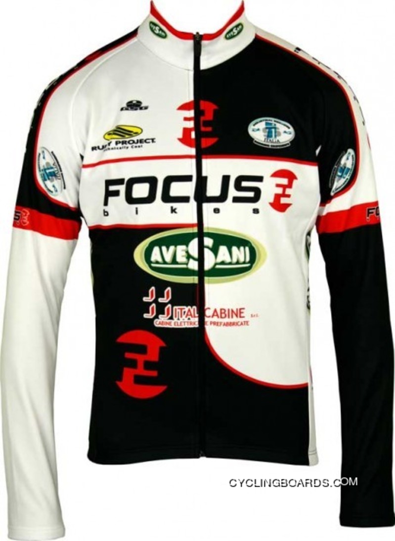 New Year Deals FOCUS ITALIA 2012 Giessegi Radsport-Profi-Team - Long Sleeve Jersey