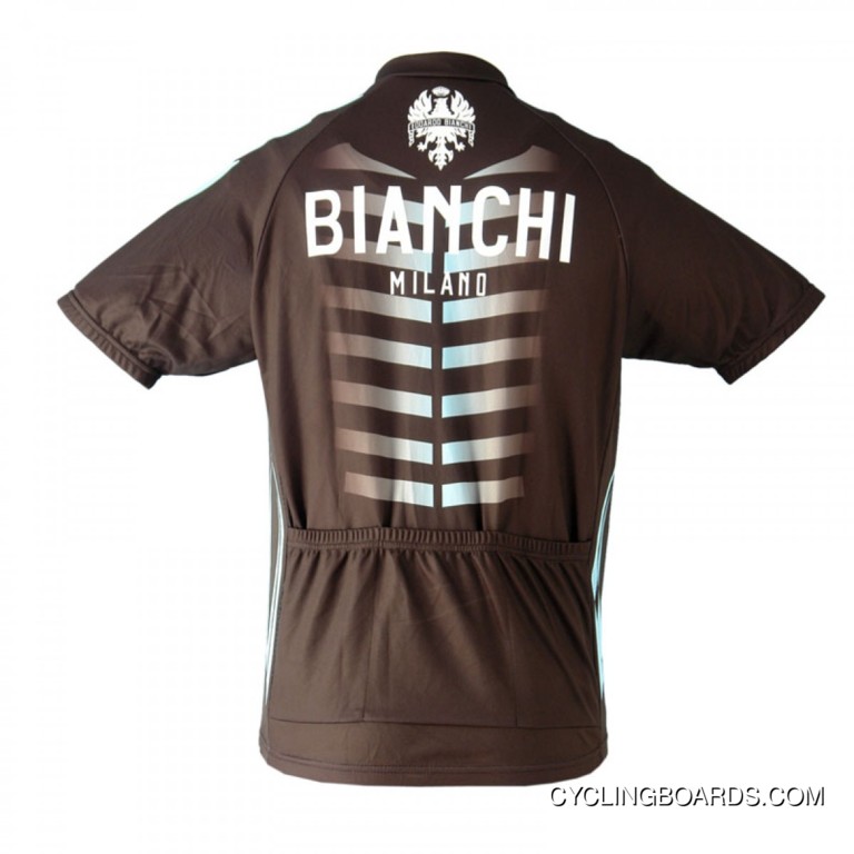 BIANCHI BLACK GREEN Cycling Jersey Short Sleeve Latest