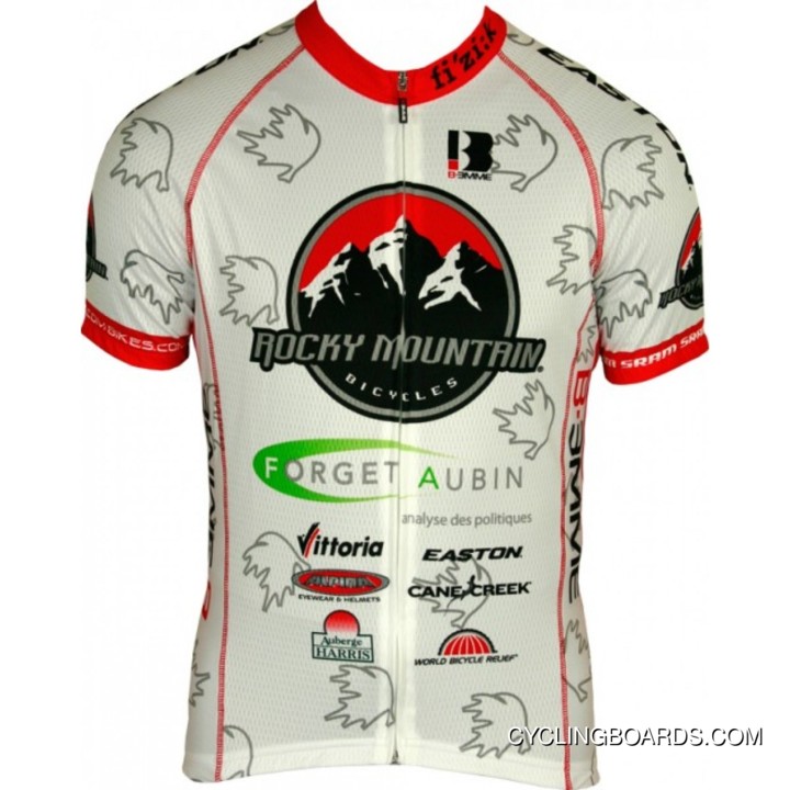 Rocky Mountain White Edition 2012 Biemme Radsport-Profi-Team - Short Sleeve Jersey Best