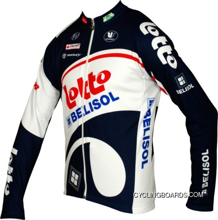 LOTTO BELISOL 2012 Vermarc Radsport-Profi-Team - Long Sleeve Jersey Online