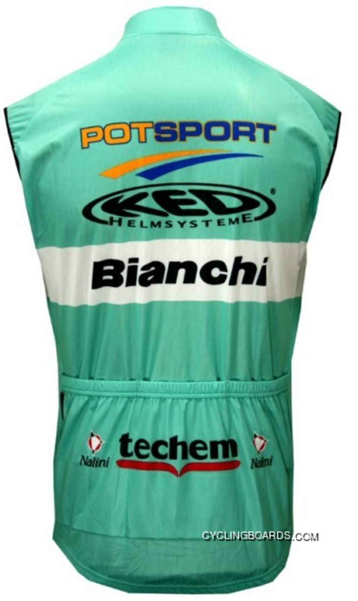 Bianchi Berlin 2010 Nalini Radsport-Profi-Team Sleeveless Cycling Jersey Vest Best