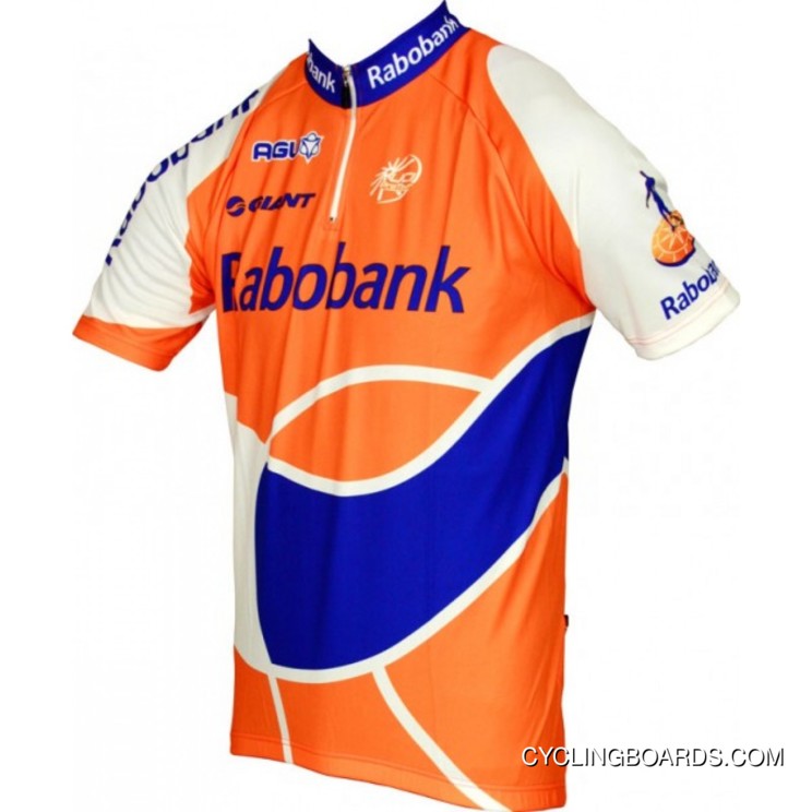 RABOBANK 2010 Cycling Jersey Short Sleeve - Professional Cycling Team New Year Deals