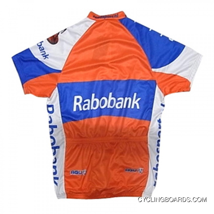 2011 Team Rabo Bank Cycling Short Sleeve Jersey Ride For The Roses Tj-484-9286 New Year Deals
