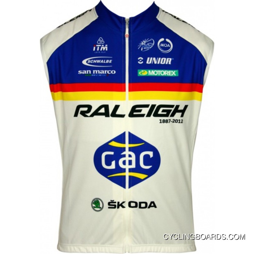 For Sale Raleigh 2012 Moa Professional Cycling Team - Cycling Winter Vest Tj-286-0685