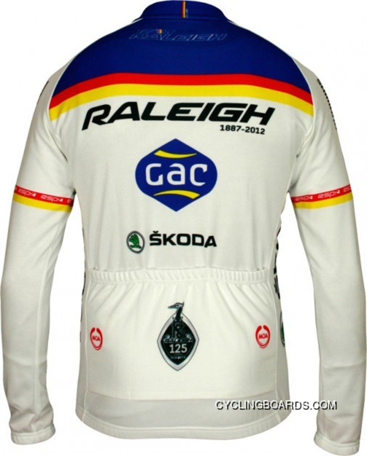 Raleigh 2012 Moa Professional Cycling Team - Cycling Long Sleeve Jersey Tj-254-7603 Online