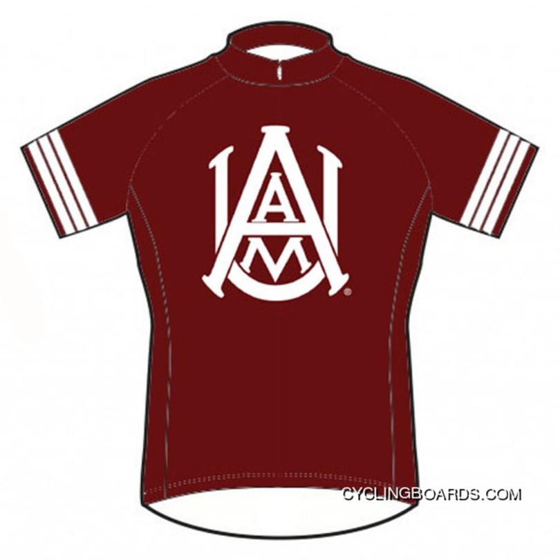 Alabama A&M University Bulldogs Cycling Jersey TJ-435-0649 Top Deals