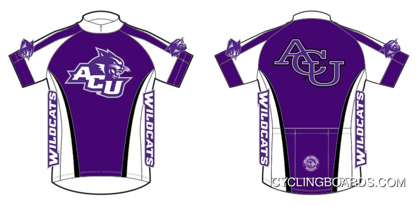 Acu Abilene Christian University Wildcats Cycling Jersey Tj-495-6662 New Year Deals
