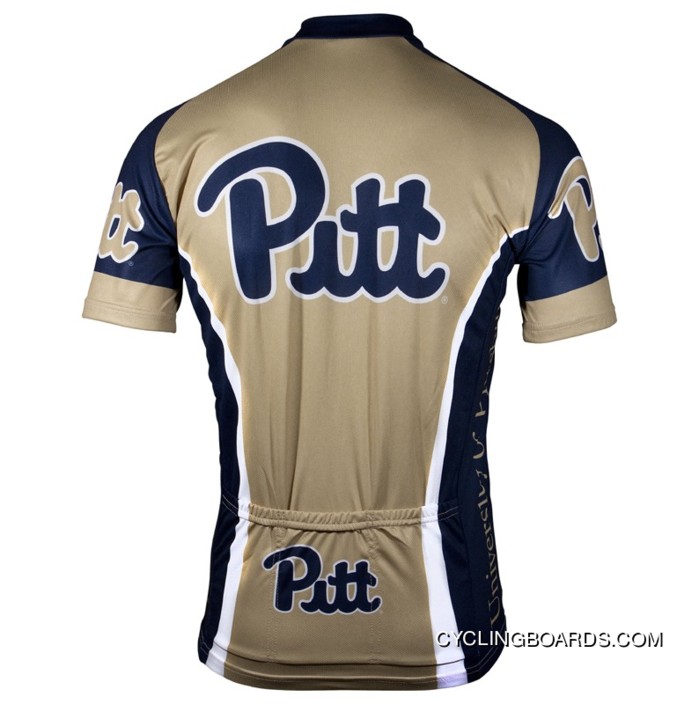 Pitt University Of Pittsburgh Panthers Cycling Short Sleeve Jersey TJ-875-1558 Super Deals