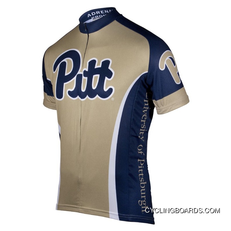Pitt University Of Pittsburgh Panthers Cycling Short Sleeve Jersey TJ-875-1558 Super Deals