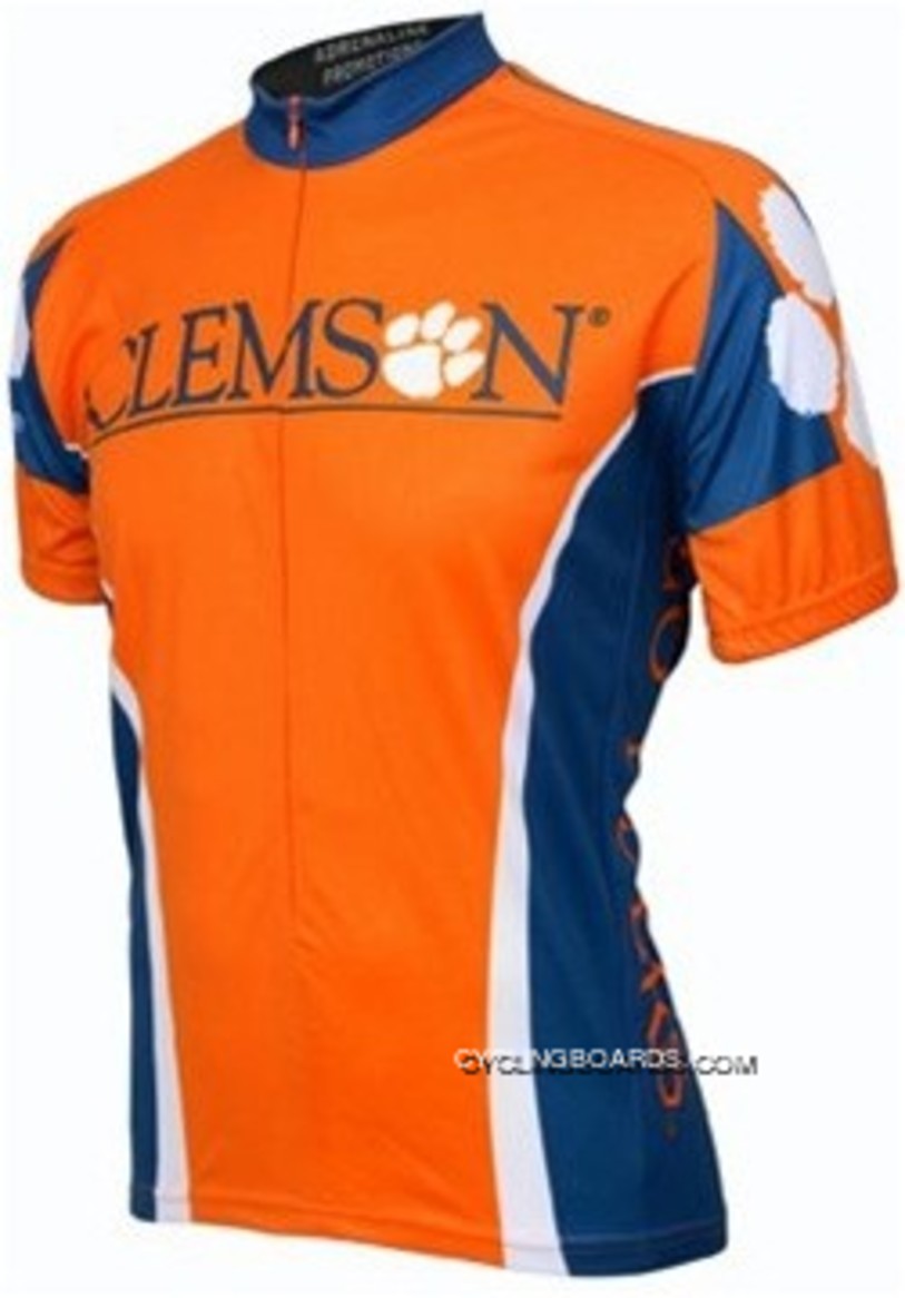 Clemson University Tigers Cycling Jersey Tj-118-4697 For Sale