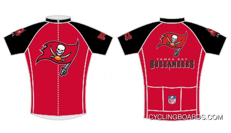 NFL Tampa Bay Buccaneers Short Sleeve Cycling Jersey Bike Clothing TJ-146-5146 For Sale