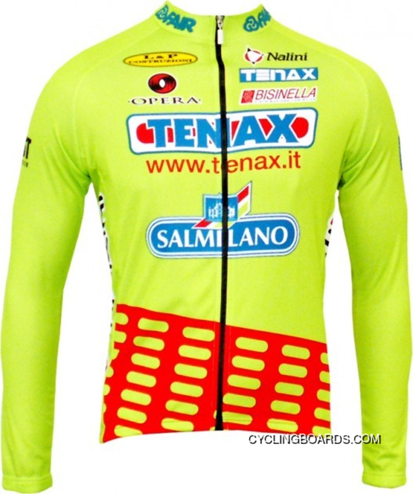 Top Deals Tenax 2006 Cycling Long Sleeve Jersey Tj-258-8713