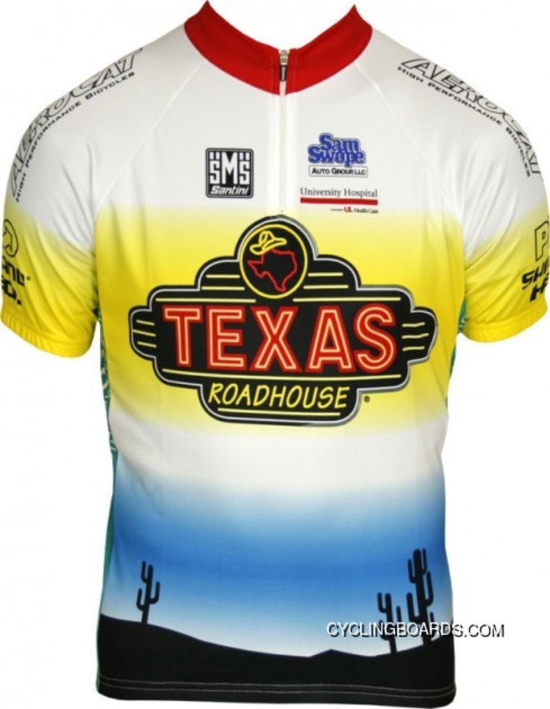 Super Deals Texas Roadhouse 2011 Radsport-Profi-Team - Short Sleeve Jersey Tj-142-8019