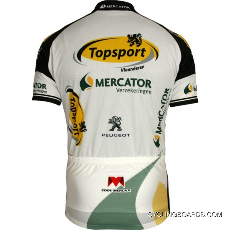 New Release Topsport-Mercator 2012 Vermarc Radsport-Profi-Team - Short Sleeve Jersey Tj-519-0172