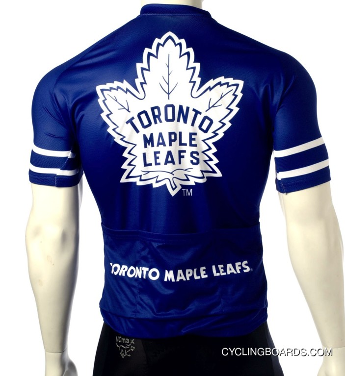 Toronto Maple Leafs Cycling Jersey Short Sleeve TJ-641-4154 Discount