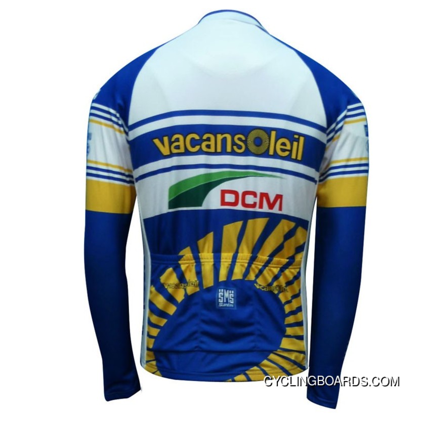 Vacansoleil-Dcm Long Sleeve Jersey 2012 Tj-198-9097 Super Deals
