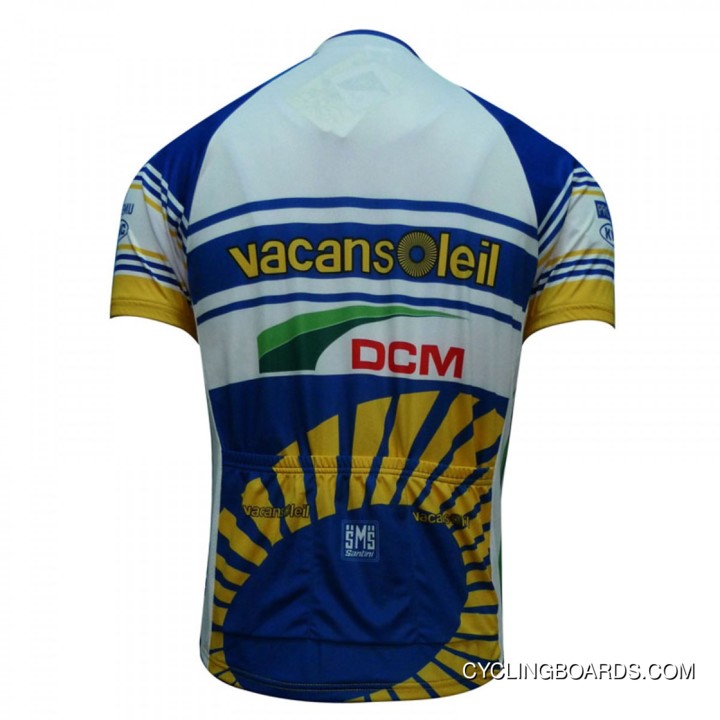 VACANSOLEIL-DCM PRO CYCLING 2012 Professional Cycling Team - Cycling Jersey Short Sleeve TJ-819-7688 New Style