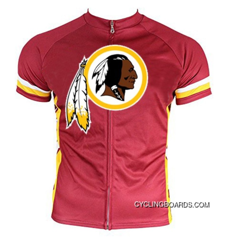 Nfl Washington Redskins Cycling Short Sleeve Jersey Tj-452-5818 Best